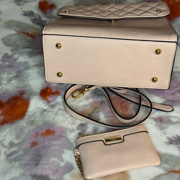 Dune London Blush Pink Medium Satchel Purse with Removable Coin Purse NWOT - Picture 5 of 11